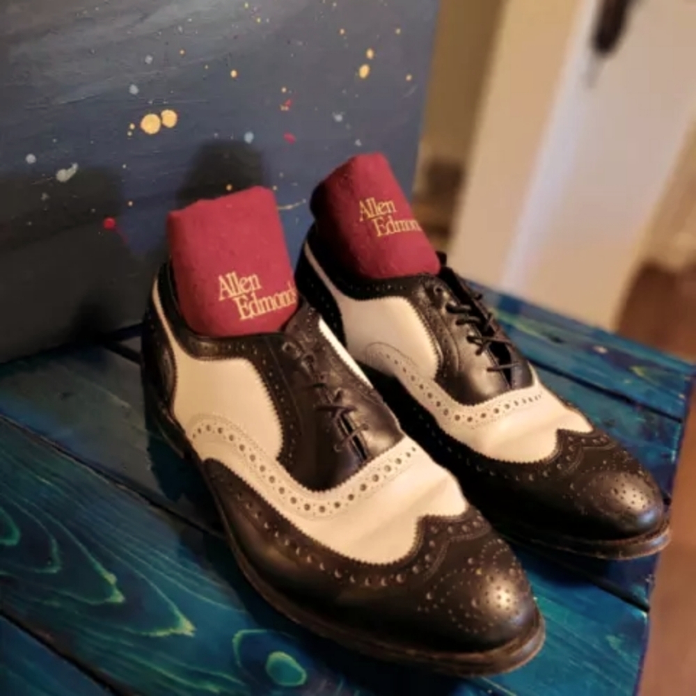 Allen Edmonds Broadstreet saddle shoes
